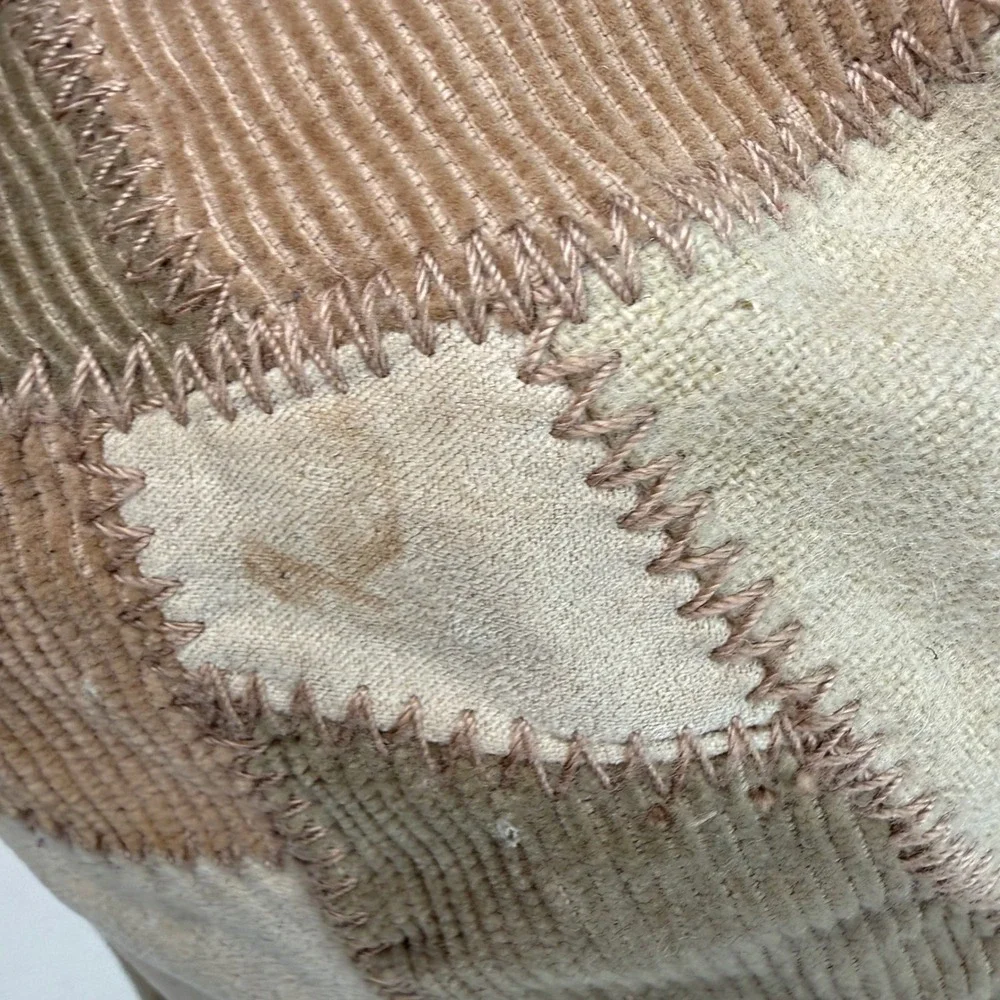 MUDD Vintage Y2K Corduroy Patchwork Bucket Hat READ